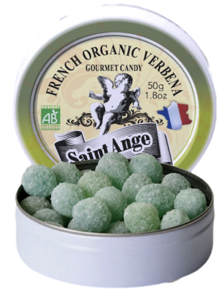 Naturally Fc French Organic Verbena Pastilles Candy - 1.7 OZ 10 Pack