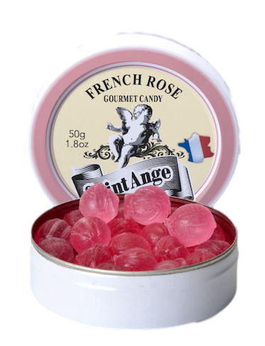 Naturally Fc French Rose Pastilles Candy - 1.7 OZ 10 Pack