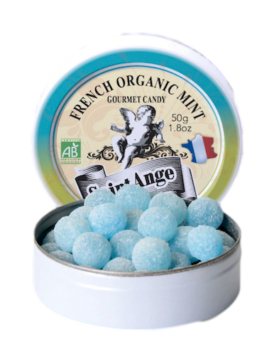 Naturally Fc French Organic Mint Pastilles Candy - 1.7 OZ 10 Pack