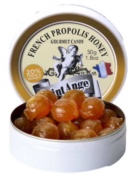 Naturally Fc French Propolis Honey Pastilles Candy - 1.7 OZ 10 Pack