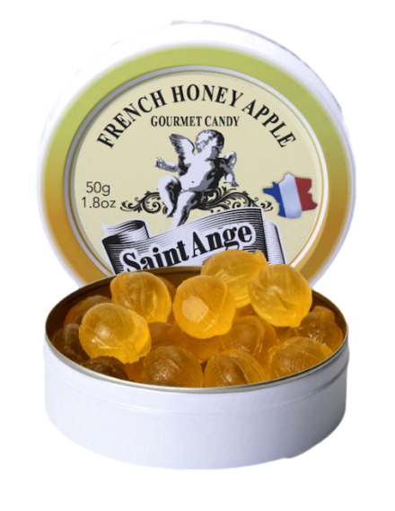 Naturally Fc French Honey Apple Pastilles Candy - 1.7 OZ 10 Pack