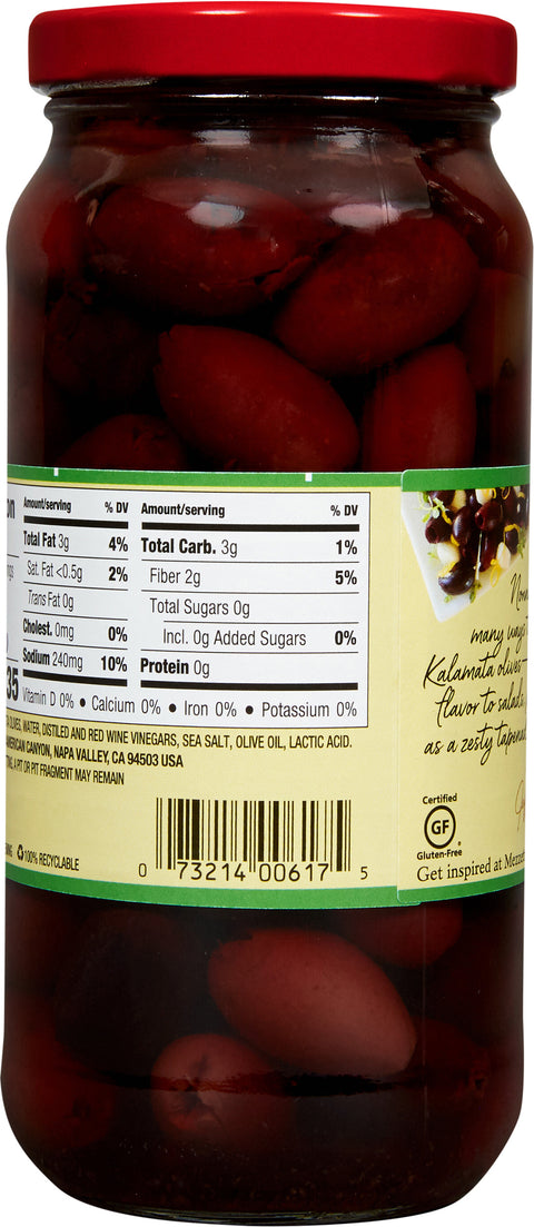 Mezzetta Olives Pitted Calamata 9.5 OZ
