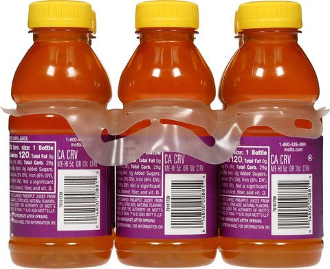 Mott's Pineapple Passion Fruit 100% Juice 6