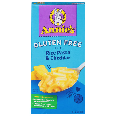 Annie's Homegrown Pasta Gluten Free Rice Pasta & Cheddar 6 OZ