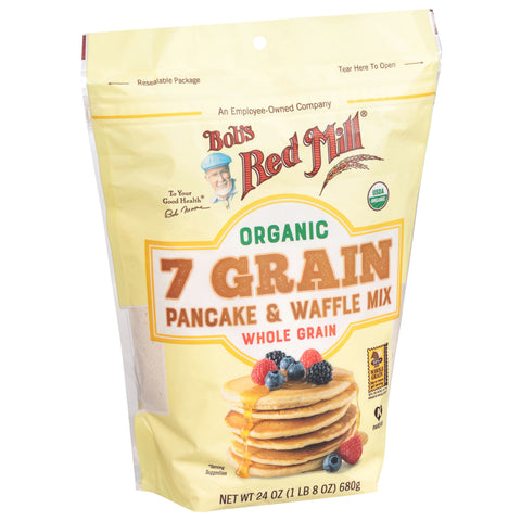 Bob's Red Mill 7 Grain Pancake & Waffle Mix 24 OZ