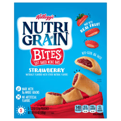 Nutri-Grain Bites Strawberry Mini Bars - 6.5 OZ 5 Pack