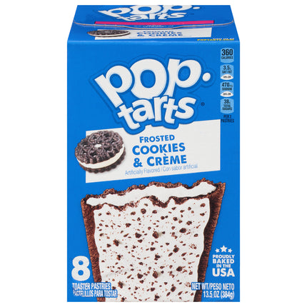 Kellogg's Pop-Tarts Frosted Cookies and Crème - 13.5 OZ 12 Pack