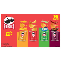 Pringles Grab N' Go Variety Potato Crisps - 22.0 OZ 1 Pack