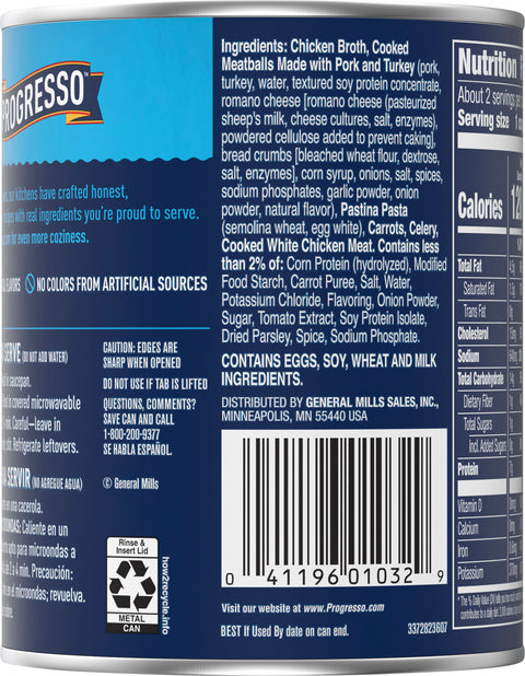 Progresso Traditional Soup Chickarina 19 OZ