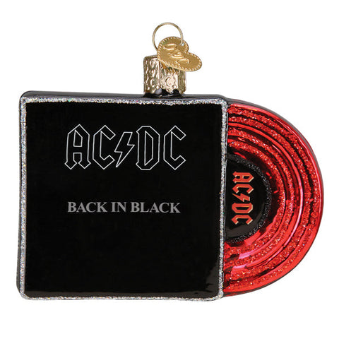 Back In Black Album Cover Ornament