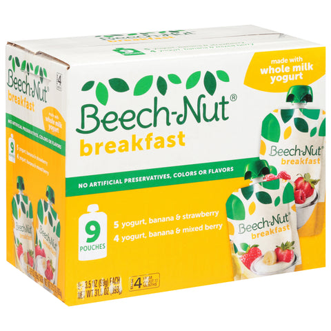 Beech-Nut Stage 4 Breakfast Variety Pack 31.5 OZ