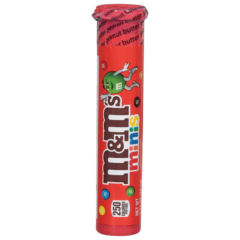M&M's Peanut Butter Chocolate Candies Minis 1.74 oz - 24 Pack