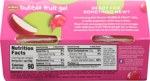 Del Monte Apples and Boba in Watermelon Bubble Fruit Gel 4