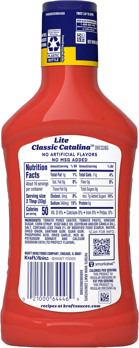 Kraft Light Catalina Dressing 16 FZ
