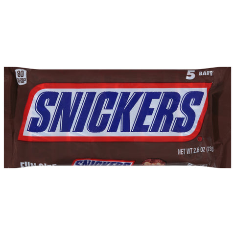 Snickers Chocolate Bars Fun Size 5 ea - 24 Pack