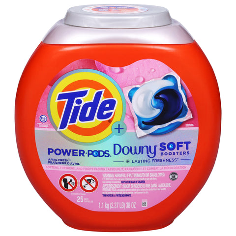 Tide + April Fresh Detergent 25 ea