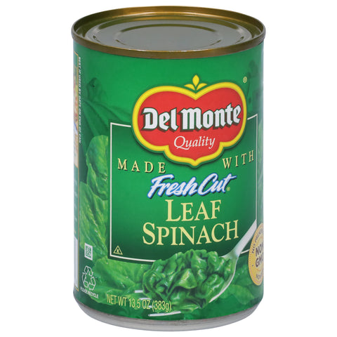 Del Monte Vegetables Fresh Cut Whole Leaf Spinach 13.5 OZ