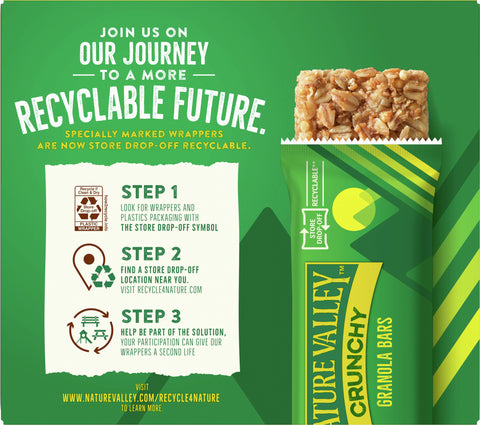 Nature Valley Crunchy Peanut Butter Granola Bars 8.94 OZ
