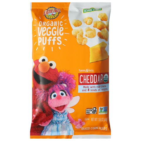 Earth's Best Cheddar Veggie Puffs 1.55 OZ