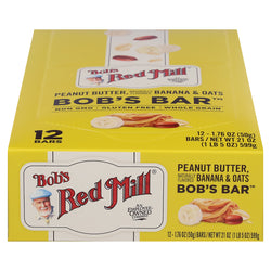 Bob's Red Mill Peanut Butter And Banana Oats Bar - 1.76 OZ 12 Pack
