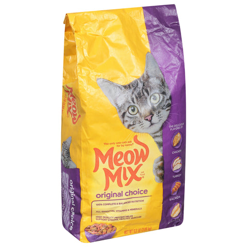 Meow Mix Original Choice Cat Food 6.3 LB