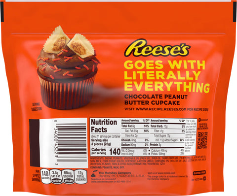 Reese's Peanut Butter White Chocolate Candy 10.5 OZ