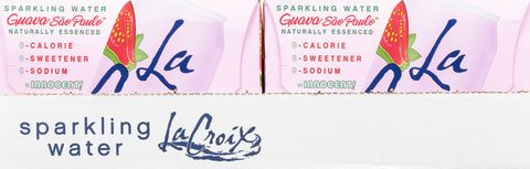 La Croix Sparkling Water Guava Sao Paulo 144 FZ
