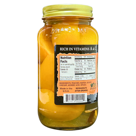 Stello Foods - Rosie's Spiced Peaches 28 oz