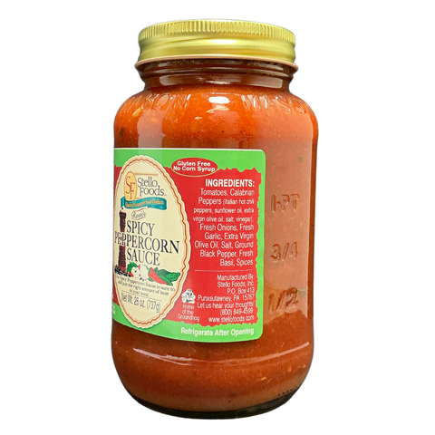 Stello Foods - Rosie's Spicy Peppercorn Pasta Sauce - 26 oz