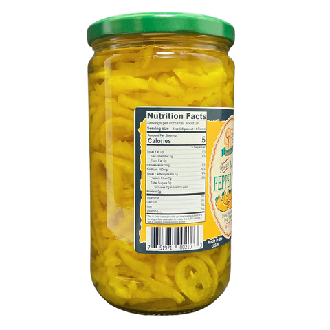 Stello Foods - Rosie's Mild Pepper Rings 24 oz