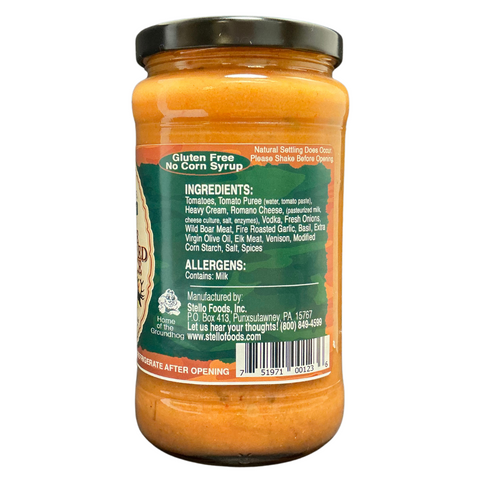 Stello Foods - Rosie's Wild Game Meat Flavored Vodka Sauce 18.5 oz