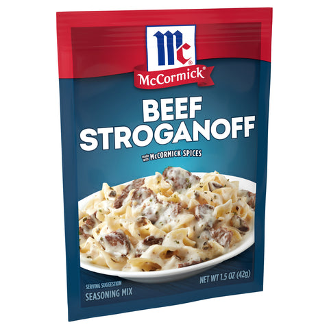 McCormick Seasoning Mix Beef Stroganoff - 1.5 OZ 12 Pack