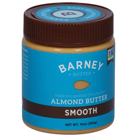 Barney Butter Gluten Free Smooth Almond Butter 10 OZ