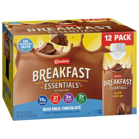 Carnation Rich Milk Chocolate Nutritional Drink 96 FZ
