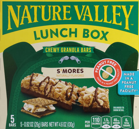 Nature Valley Lunch Box Chewy S'mores Granola Bars 5