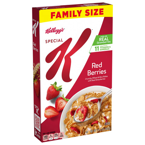 Kellogg's Special K Breakfast Cereal Red Berries, 15.6 oz