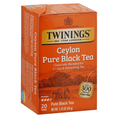 Twinings Ceylon Orange Pekoe Black Tea 20 CT