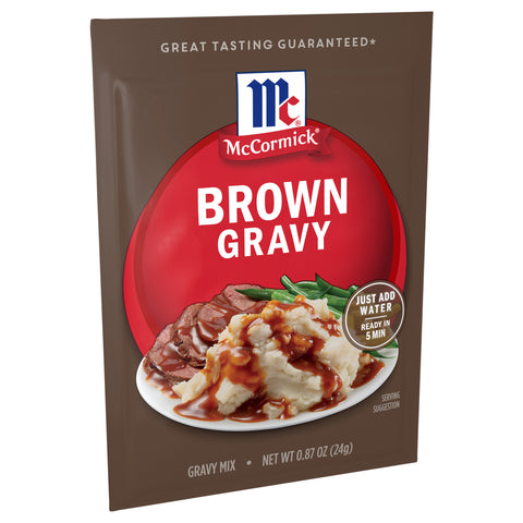 McCormick Mix Gravy Brown - 0.87 OZ 24 Pack