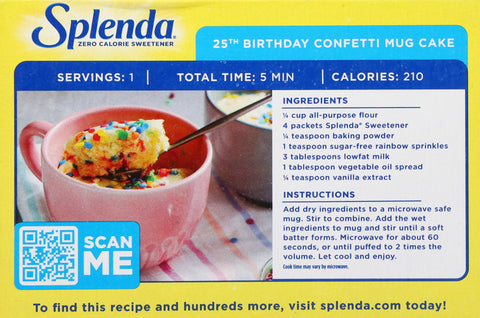 Splenda Artificial Sweetener Packets 3.5 OZ