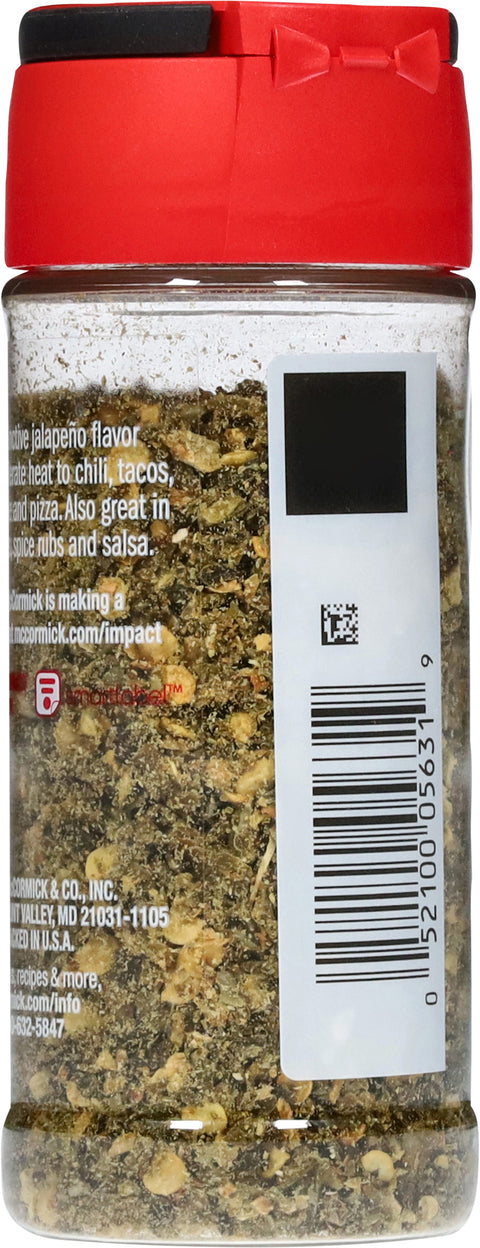 McCormick Jalapeno Crushed Pepper - 1.37 OZ 6 Pack