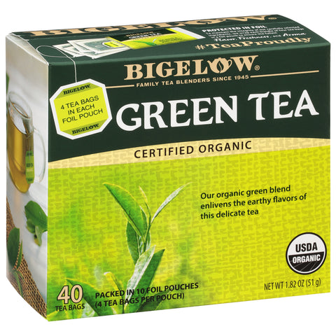 Bigelow Organic Green Tea 40 CT