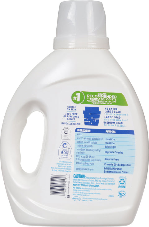 All The Original Free Clear Detergent 73 fl oz
