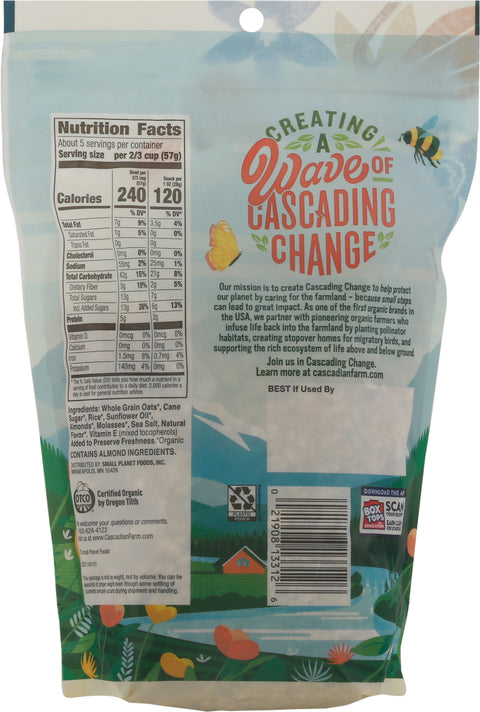Cascadian Farm Organic Granola French Vanilla 11 OZ
