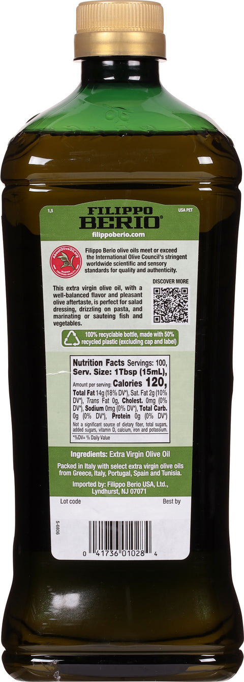 Filippo Berio Oil Extra Virgin Olive Oil 50.7 FZ