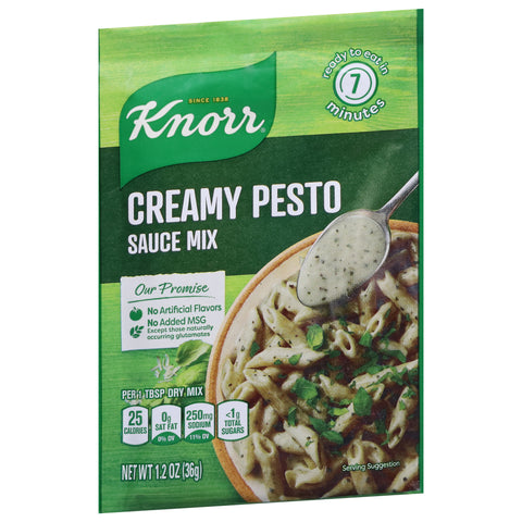 Knorr Sauce Mix Creamy Pesto 1.2 OZ