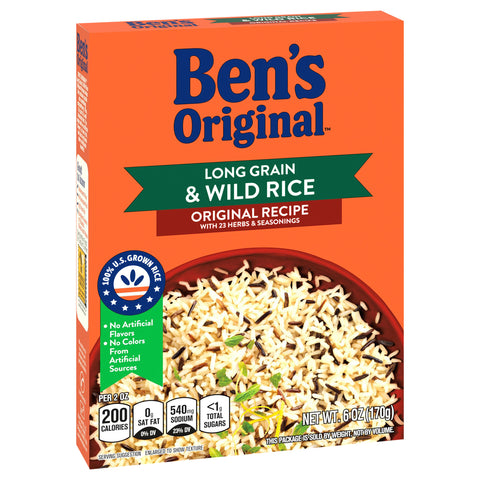 Ben's Original Long Grain & Wild Rice 6 OZ