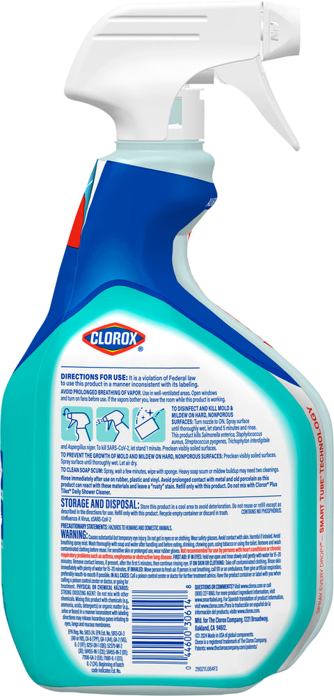 Clorox Spray Trigger Bathroom Bleach Foamer 30 FZ