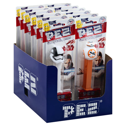 Pez Candy & Dispenser 12 ea - 6 Pack