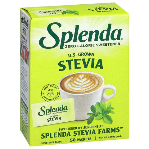Splenda Zero Calorie Stevia Sweetener 50 ea
