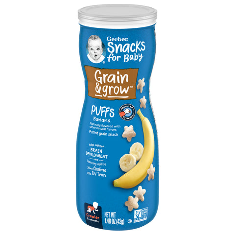 Gerber Graduates Puffs Banana Cereal 1.48 OZ
